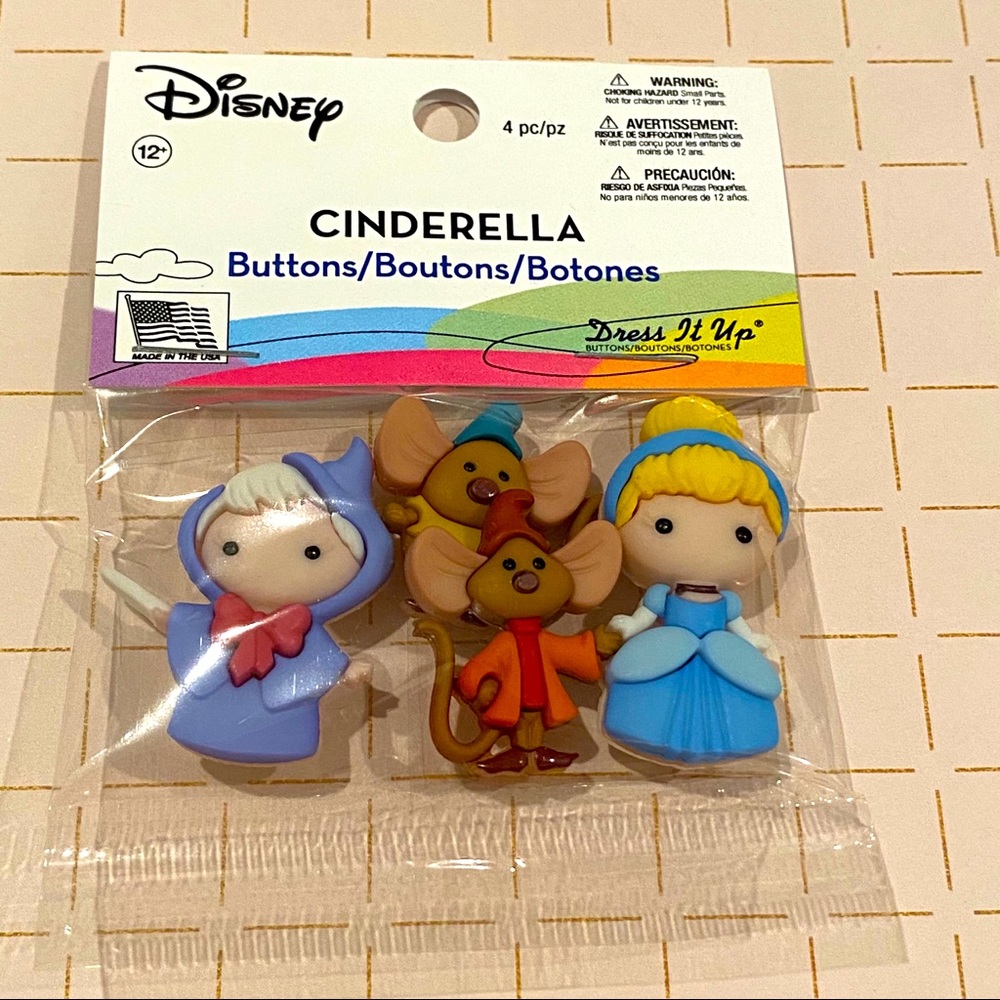 Cinderella Buttons